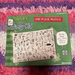Diary of a Wimpy Kid 200 Piece Puzzle - Green